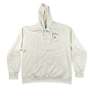 Nike Jordan Paris Saint-Germain Fleece Hoodie Sweatshirt DJ0395-051 Mens XL NWT